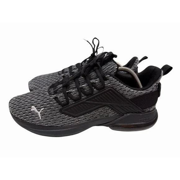 Puma Mens Cell Rapid‎ B/W Black /White Fitness Running Sneakers-Sz: 9.5 - Picture 6 of 8